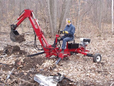 how to build a backhoe